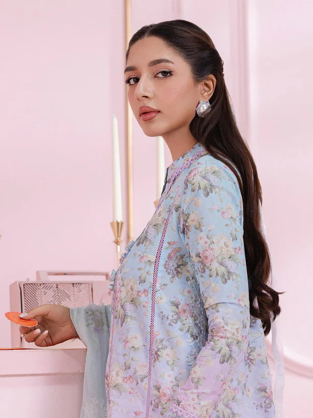 Qalamkar Qprints Embroidered Unstitched Lawn Suits Vol 2 - 2025 - 8B