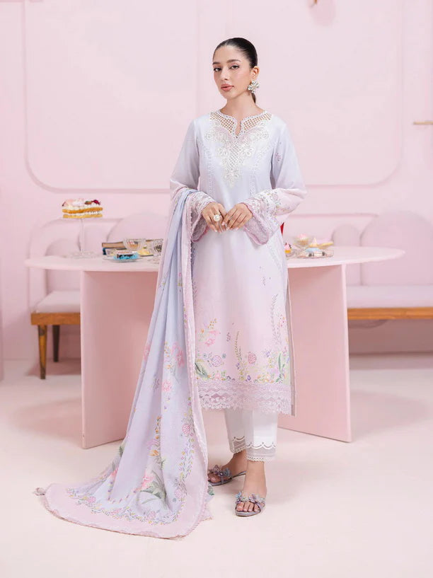 Qalamkar Qprints Embroidered Unstitched Lawn Suits Vol 2 - 2025 - 1B