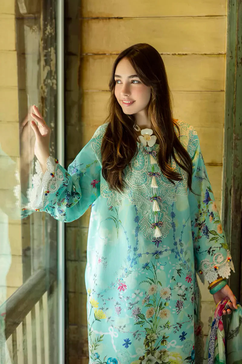 Roheenaz Ethereal Bloom Lawn Suits 2025 - 7B - Maristela