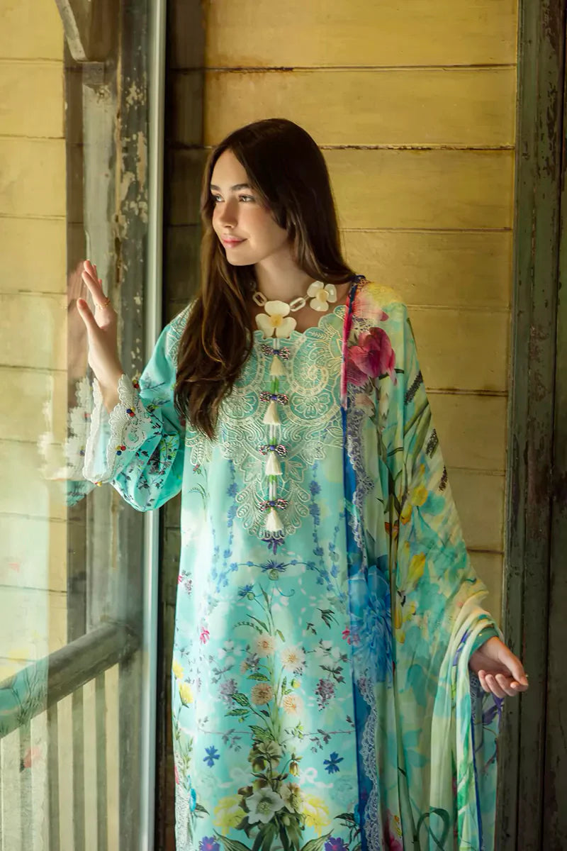 Roheenaz Ethereal Bloom Lawn Suits 2025 - 7B - Maristela