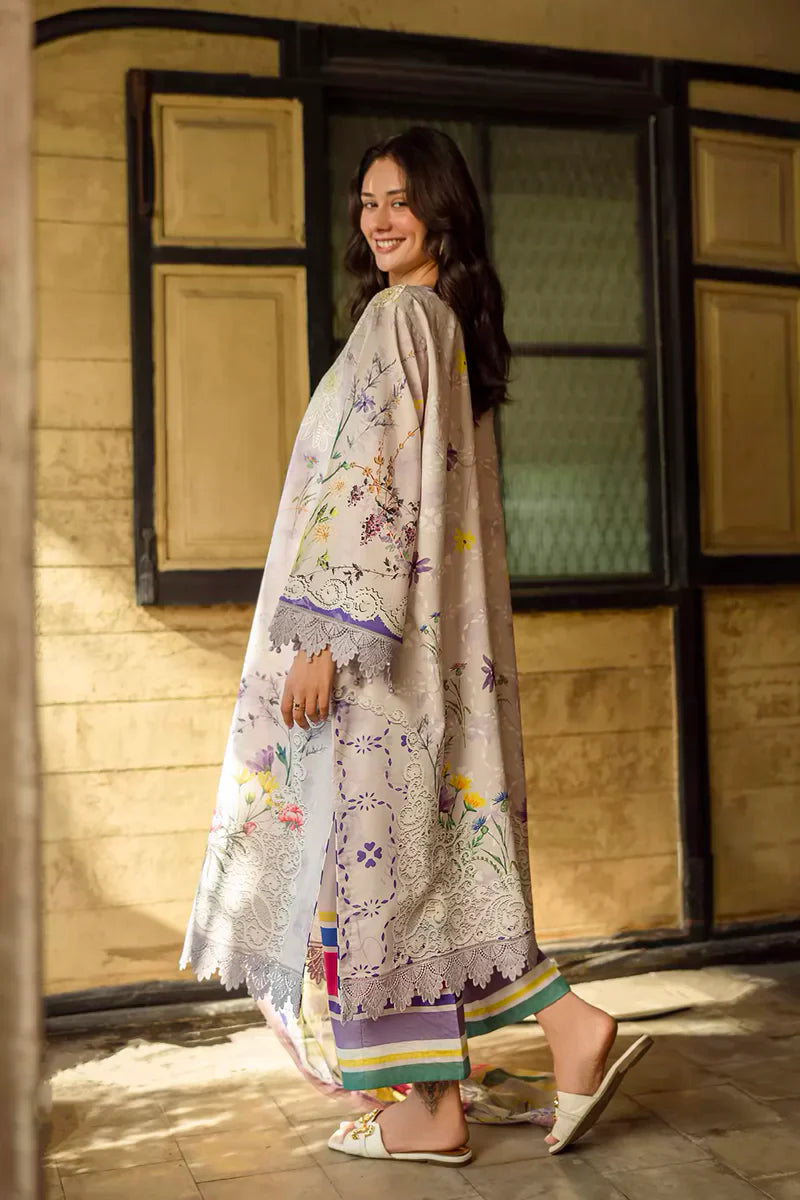 Roheenaz Ethereal Bloom Lawn Suits 2025 - 7A - Liora