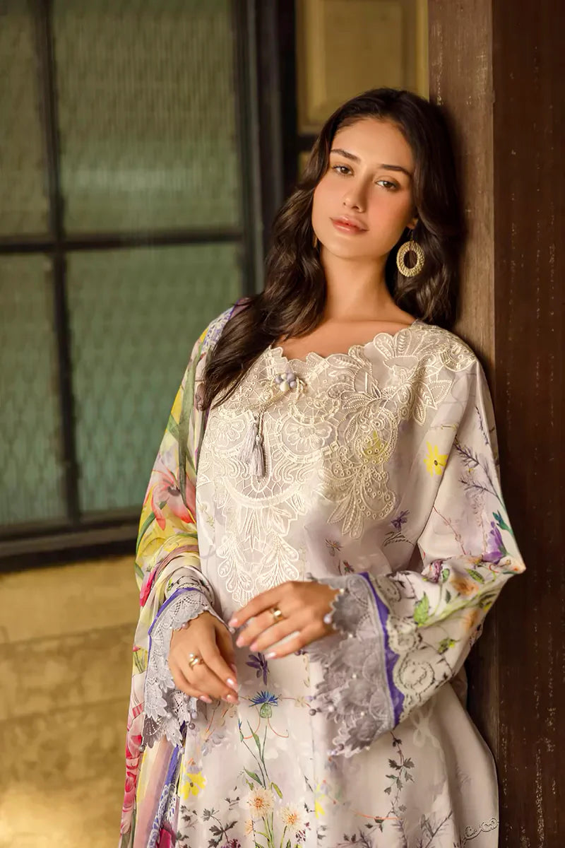 Roheenaz Ethereal Bloom Lawn Suits 2025 - 7A - Liora
