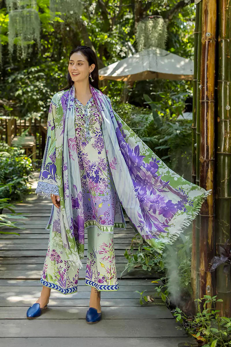 Roheenaz Ethereal Bloom Lawn Suits 2025 - 6B - Florisse