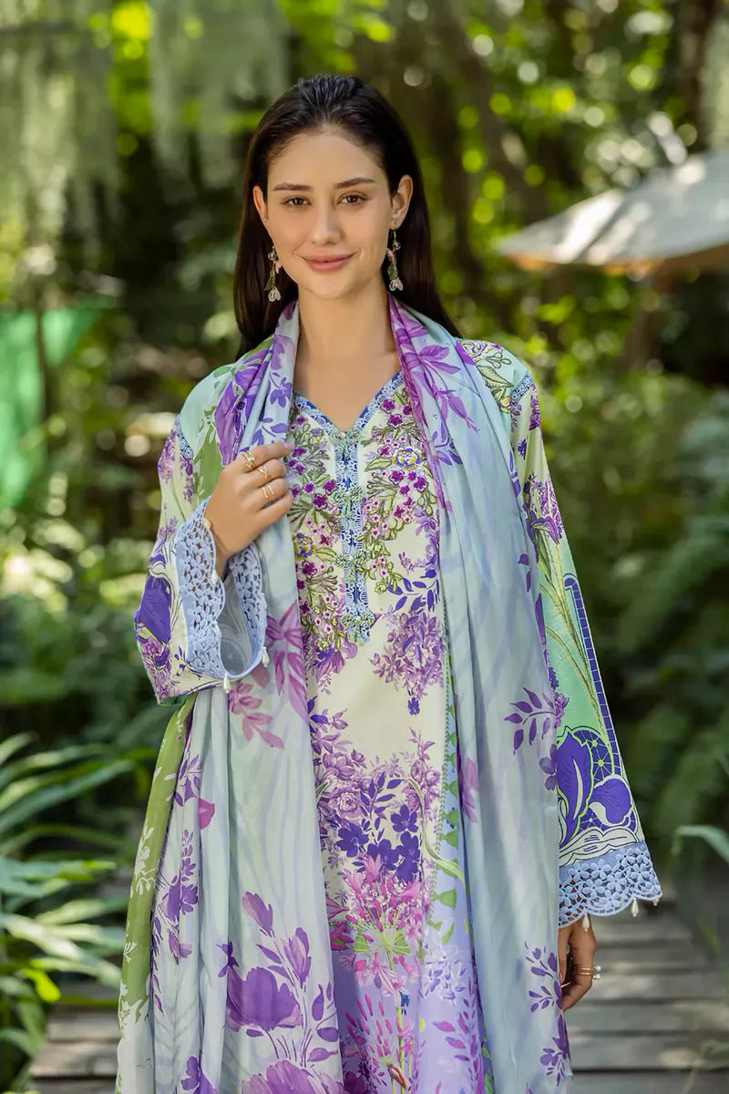 Roheenaz Ethereal Bloom Lawn Suits 2025 - 6B - Florisse
