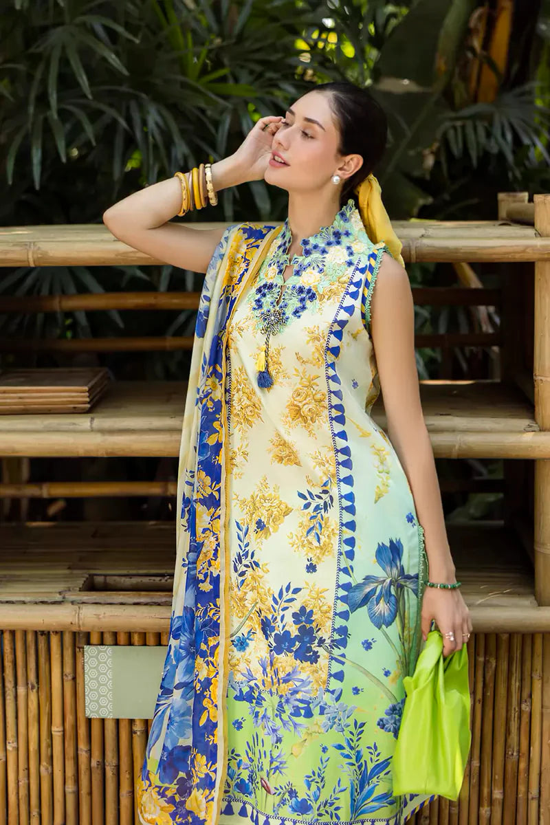 Roheenaz Ethereal Bloom Lawn Suits 2025 - 6A - Celora