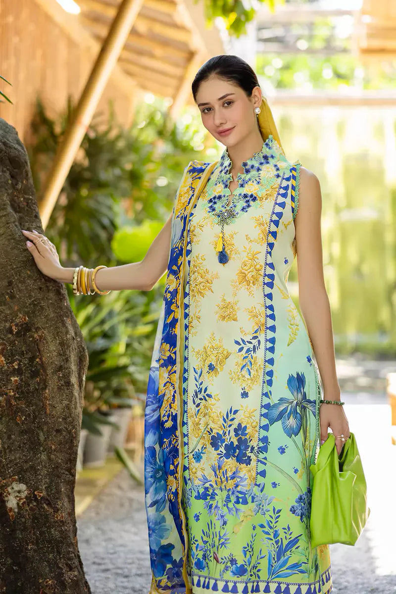 Roheenaz Ethereal Bloom Lawn Suits 2025 - 6A - Celora
