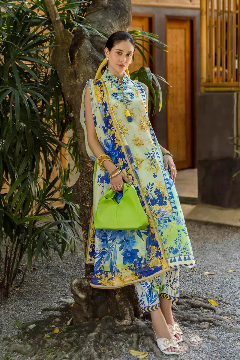 Roheenaz Ethereal Bloom Lawn Suits 2025 - 6A - Celora