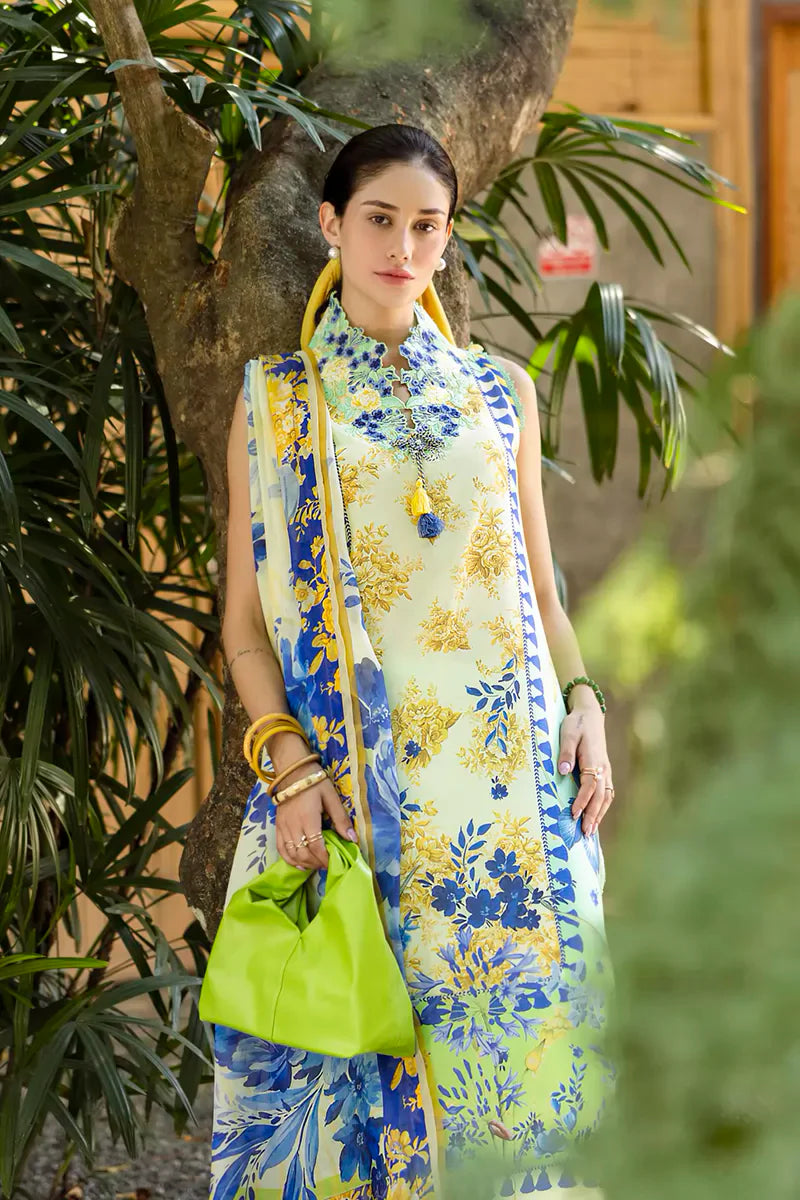 Roheenaz Ethereal Bloom Lawn Suits 2025 - 6A - Celora