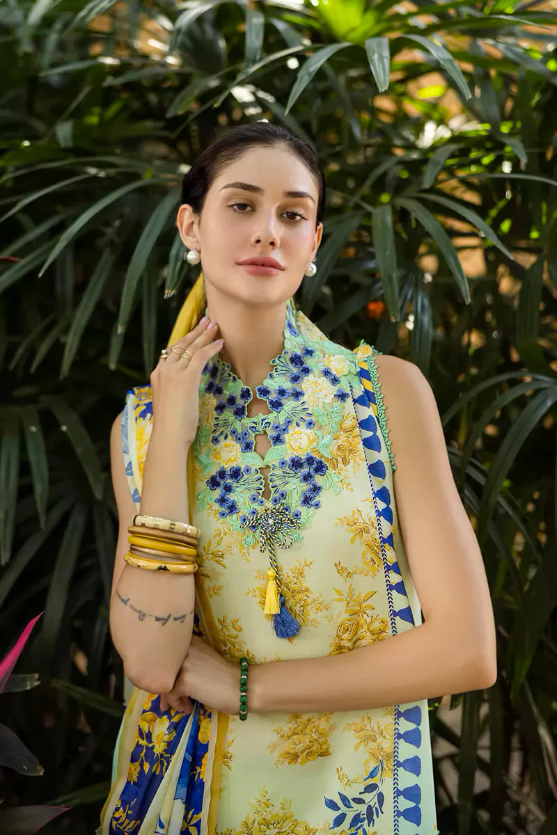 Roheenaz Ethereal Bloom Lawn Suits 2025 - 6A - Celora