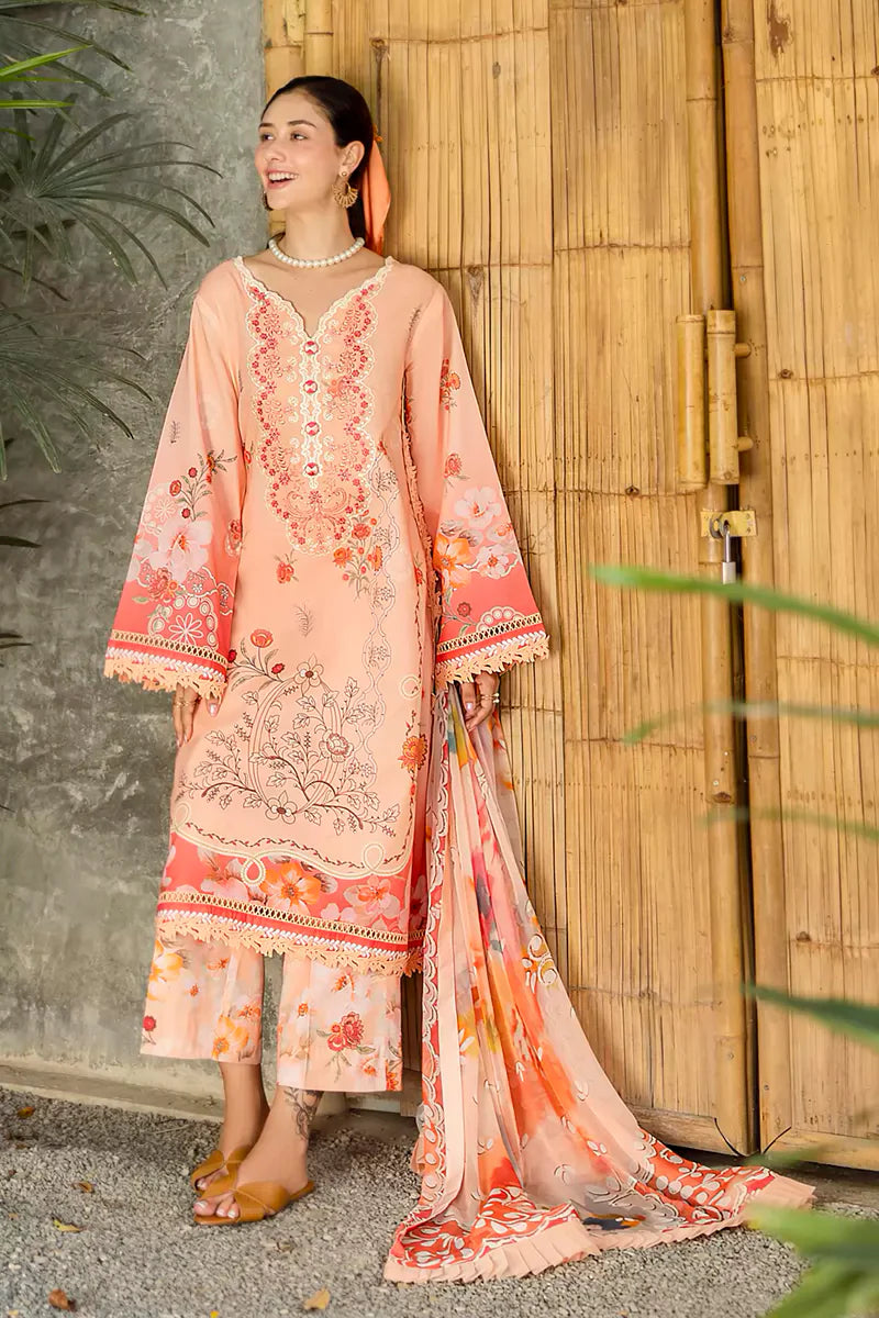 Roheenaz Ethereal Bloom Lawn Suits 2025 - 5A - Zaria