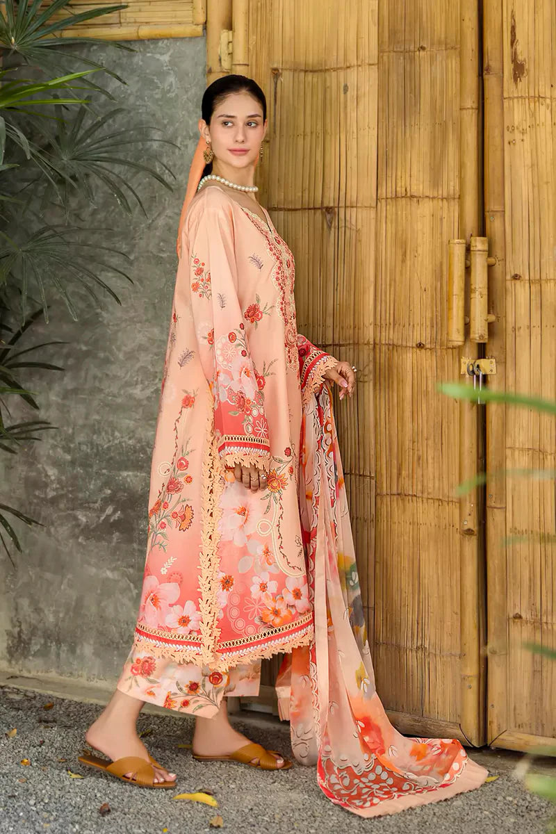 Roheenaz Ethereal Bloom Lawn Suits 2025 - 5A - Zaria