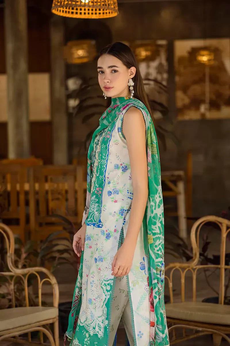Roheenaz Ethereal Bloom Lawn Suits 2025 - 4B - Zafira
