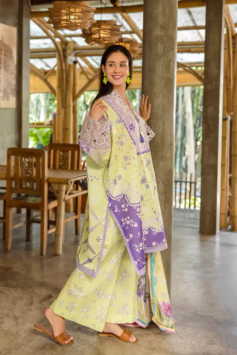 Roheenaz Ethereal Bloom Lawn Suits 2025 - 4A - Elysse