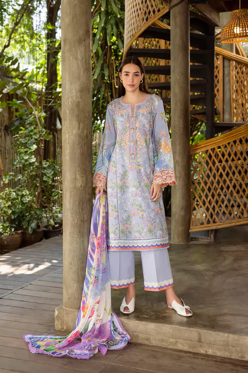 Roheenaz Ethereal Bloom Lawn Suits 2025 - 2B - Florien