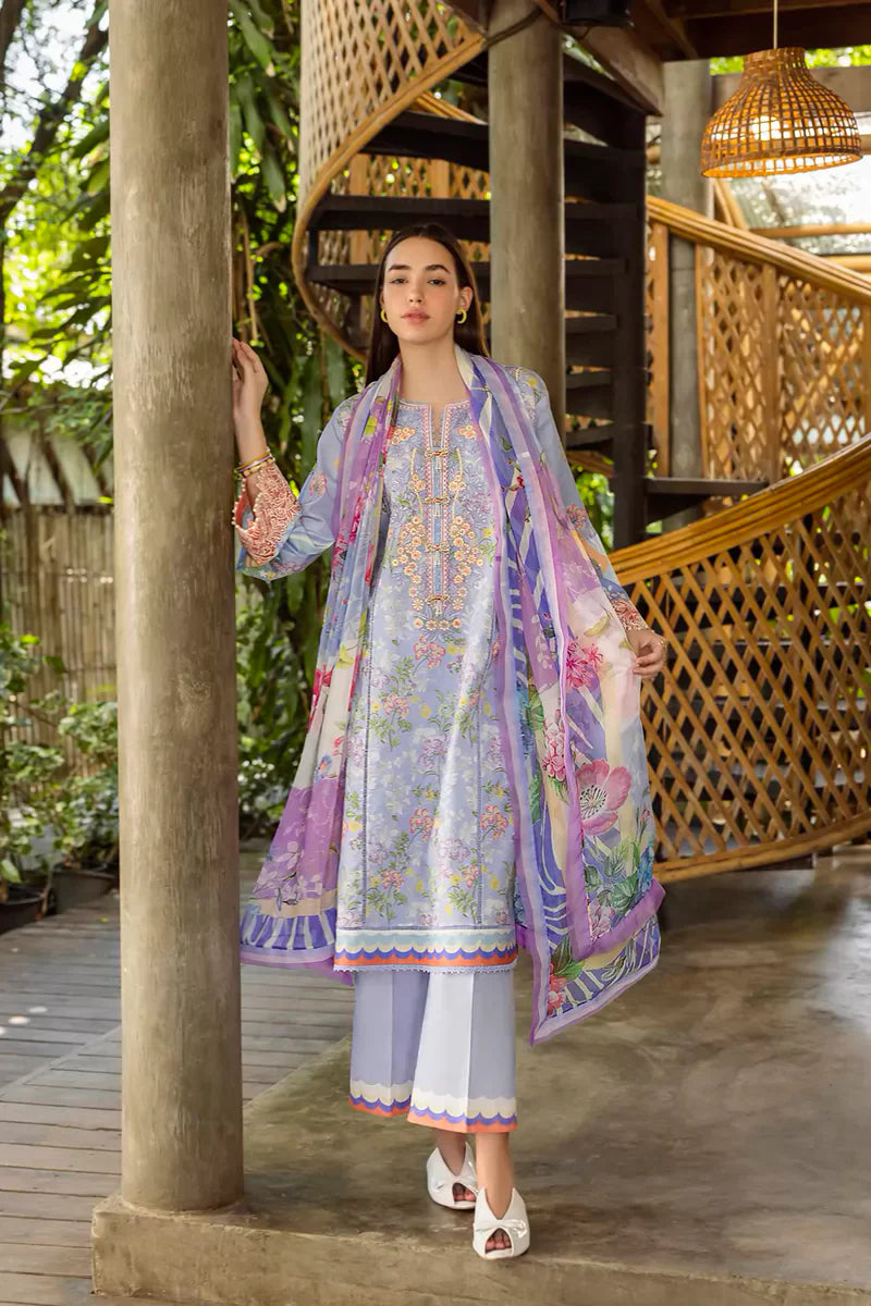 Roheenaz Ethereal Bloom Lawn Suits 2025 - 2B - Florien
