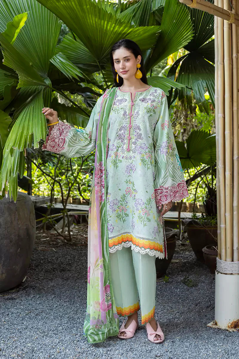 Roheenaz Ethereal Bloom Lawn Suits 2025 - 2A - Ivara
