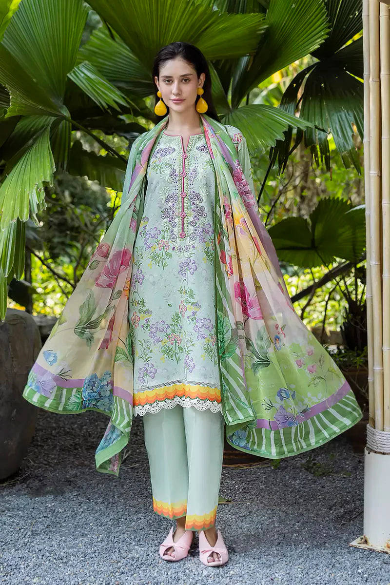 Roheenaz Ethereal Bloom Lawn Suits 2025 - 2A - Ivara