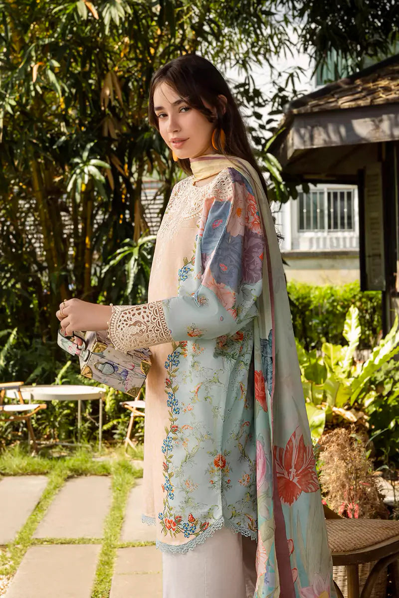 Roheenaz Ethereal Bloom Lawn Suits 2025 - 1B - Ornella