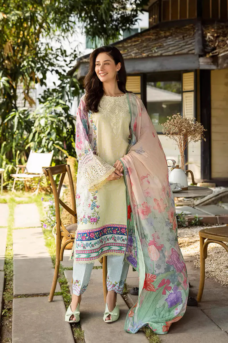Roheenaz Ethereal Bloom Lawn Suits 2025 - 1A - Velora
