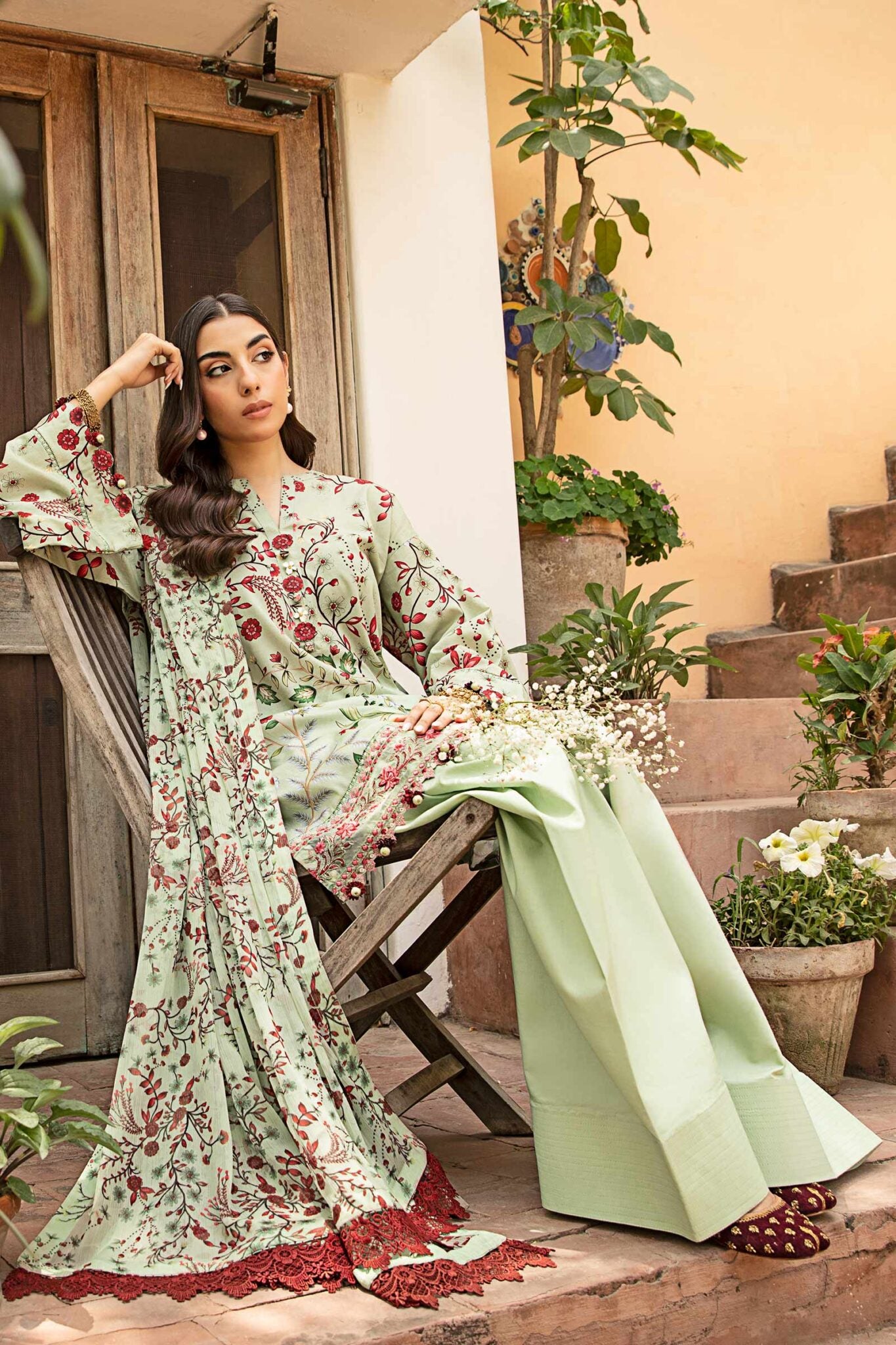 Maria B Mbasics Lawn collection 2025 - D-912B