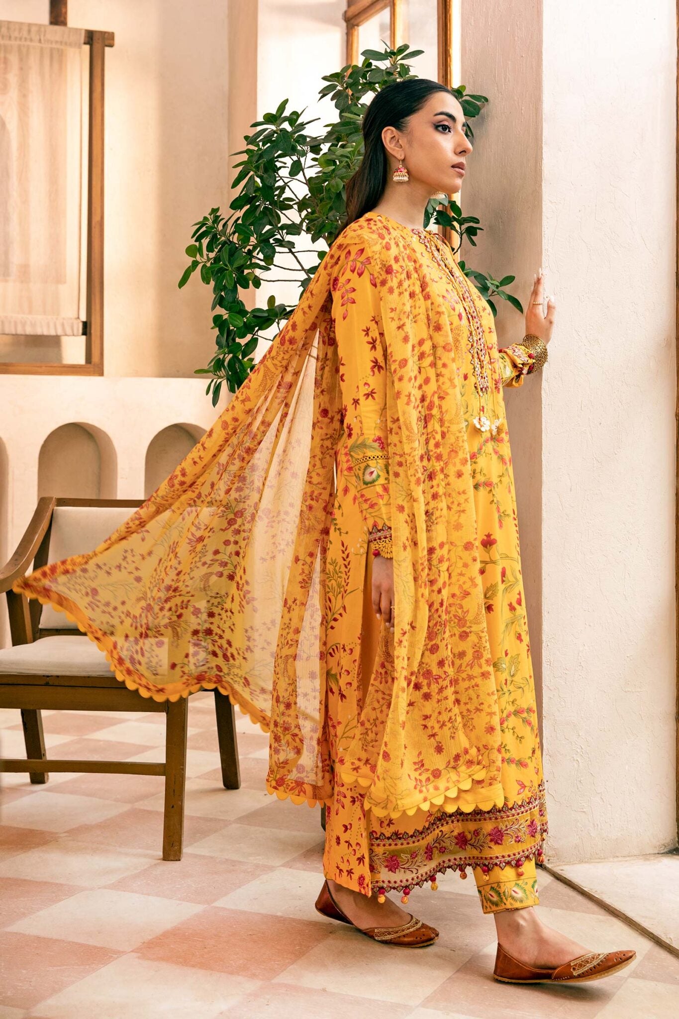 Maria B Mbasics Lawn collection 2025 - D-912A