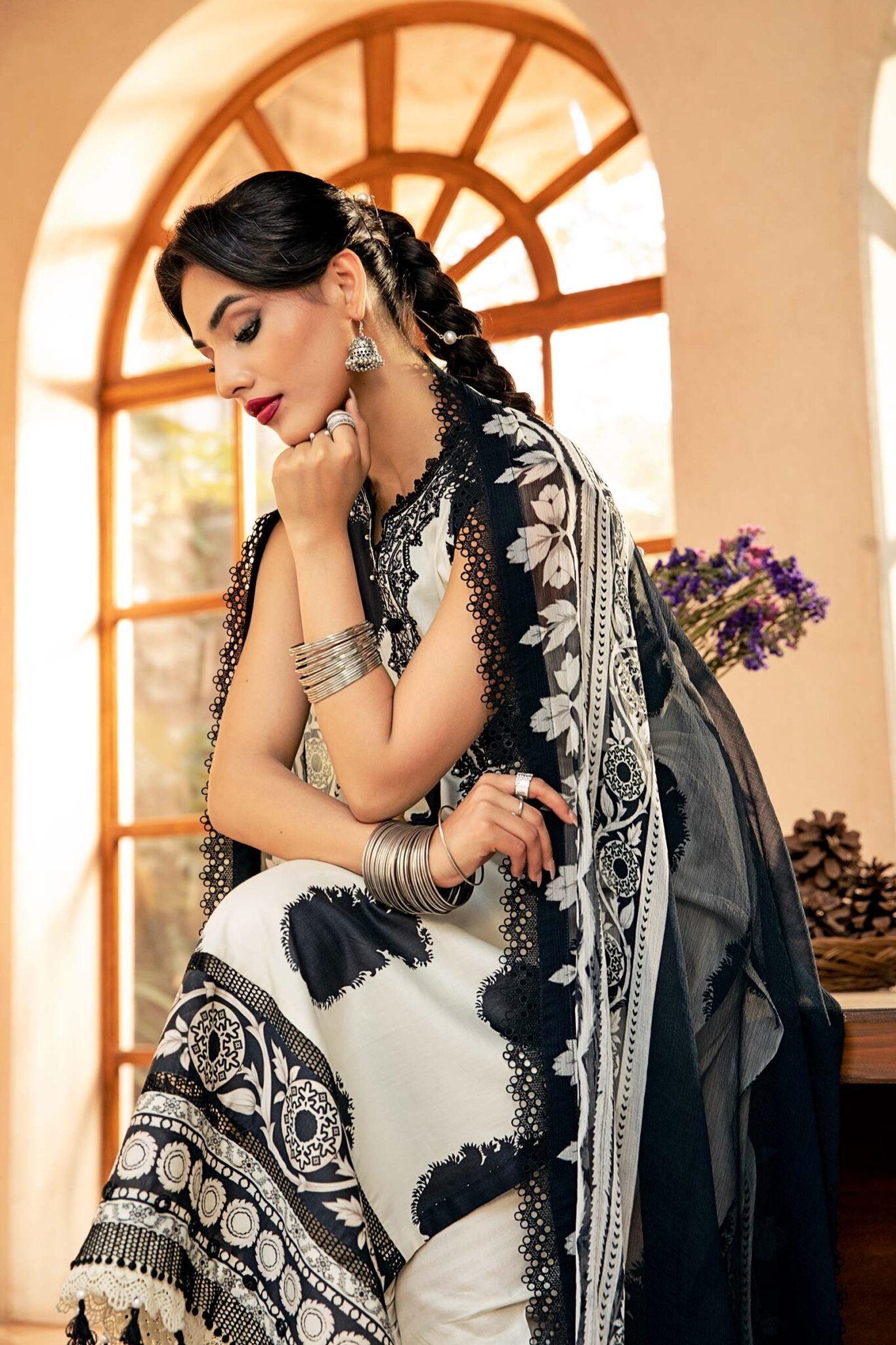 Maria B Mbasics Lawn collection 2025 - D-911B
