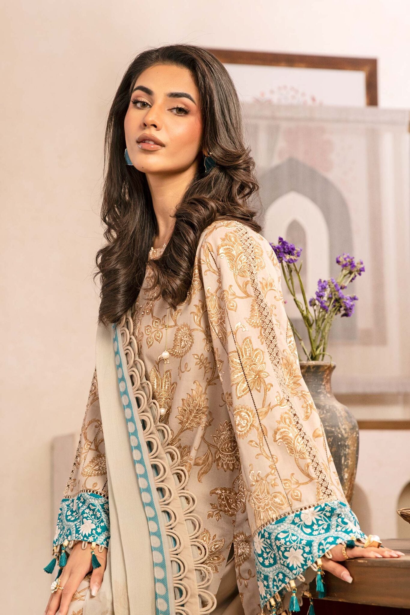 Maria B Mbasics Lawn collection 2025 - D-909B