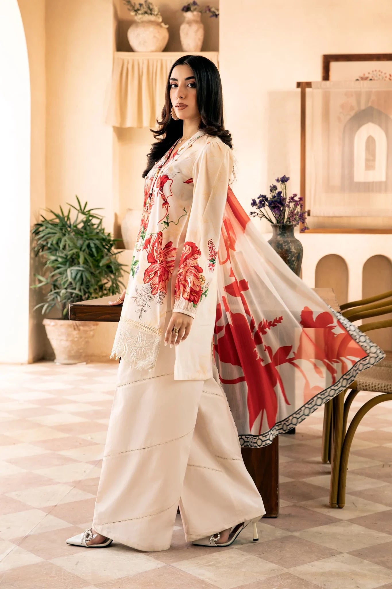 Maria B Mbasics Lawn collection 2025 - D-907B