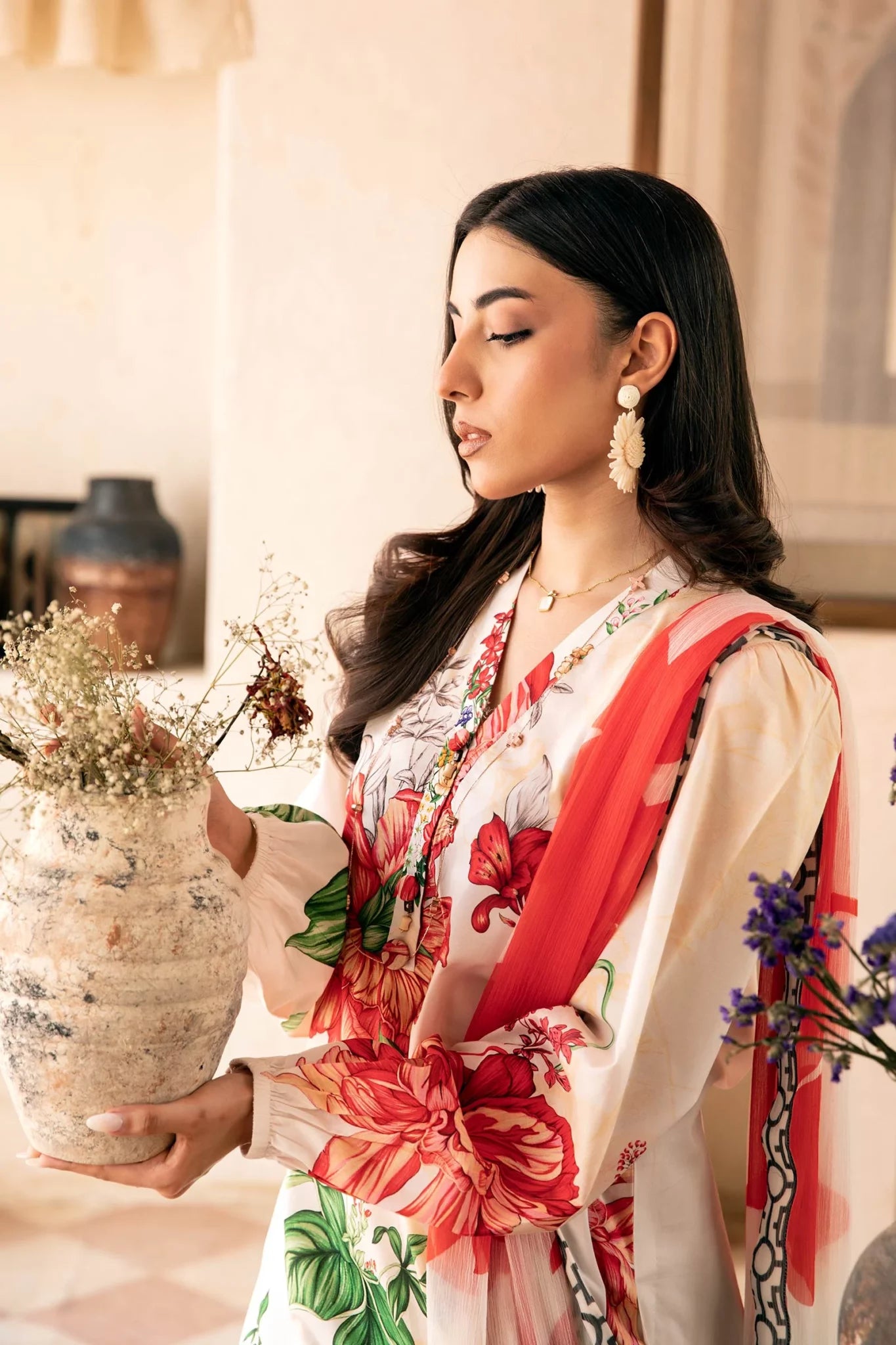 Maria B Mbasics Lawn collection 2025 - D-907B