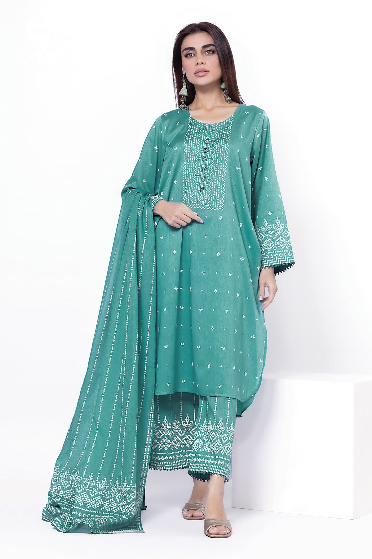 Khaadi Prints Unstitched Lawn Suits 2025 - 261A