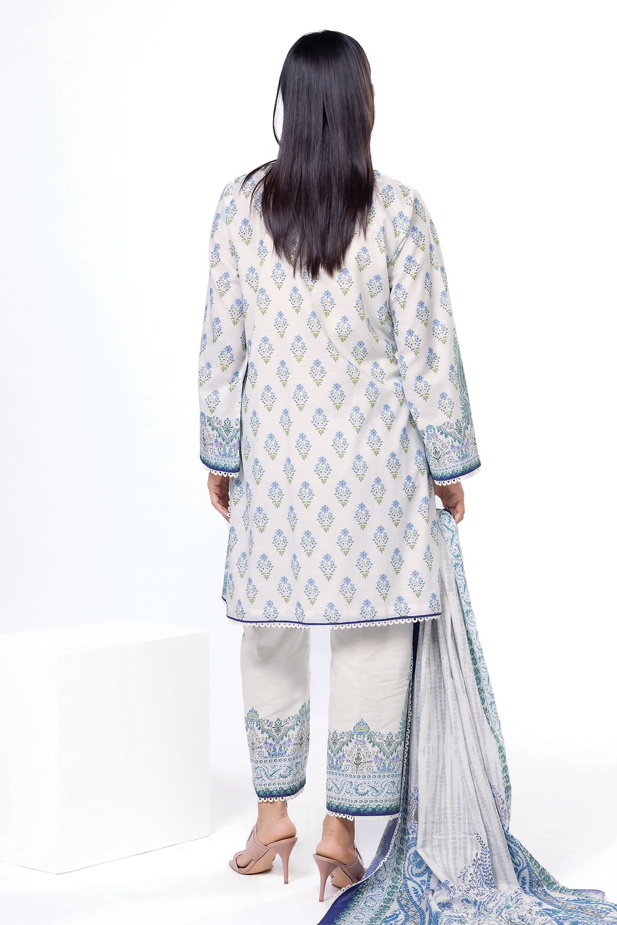 Khaadi Prints Unstitched Lawn Suits 2025 - 1A