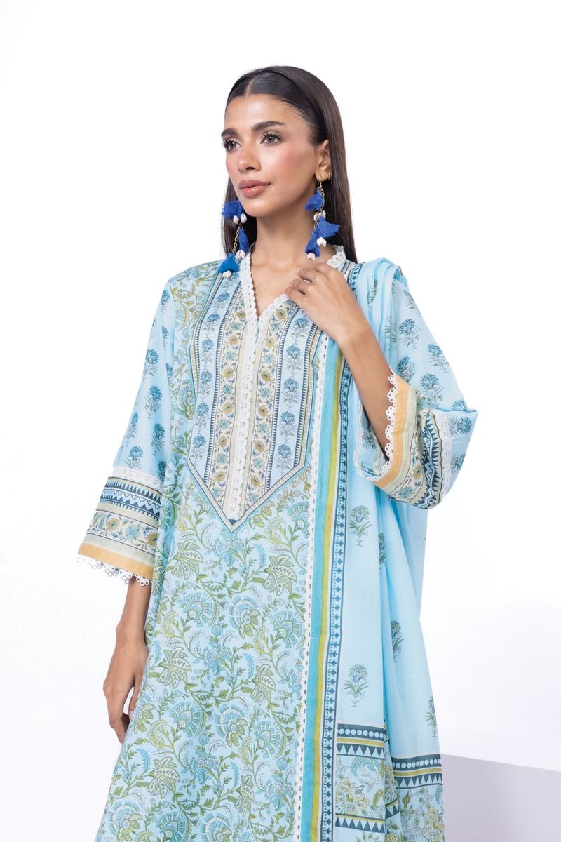 Khaadi Prints Unstitched Lawn Suits 2025 - 121B