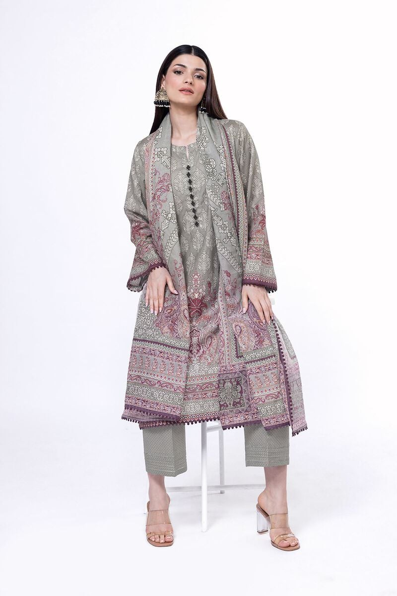Khaadi Prints Unstitched Lawn Suits 2025 - 06A