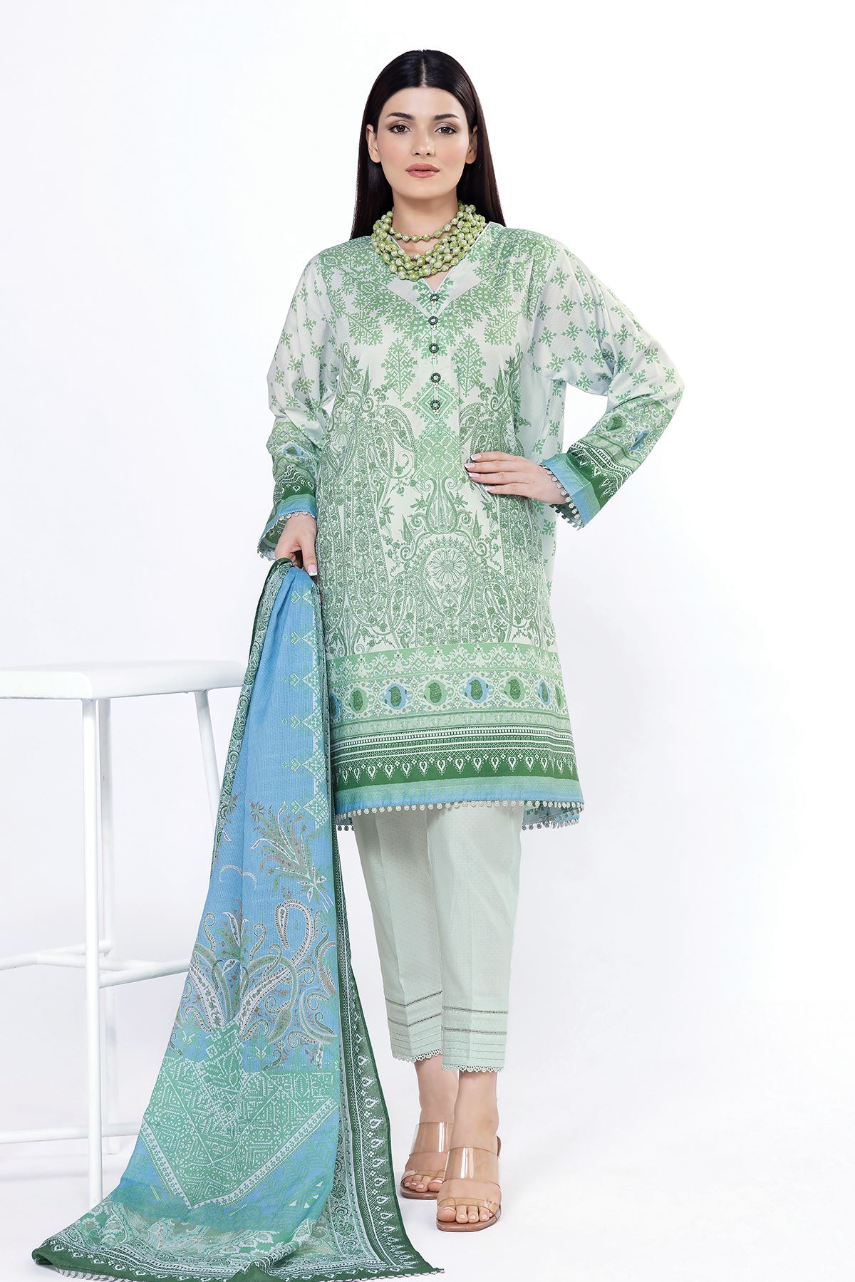 Khaadi Prints Unstitched Lawn Suits 2025 - 05A