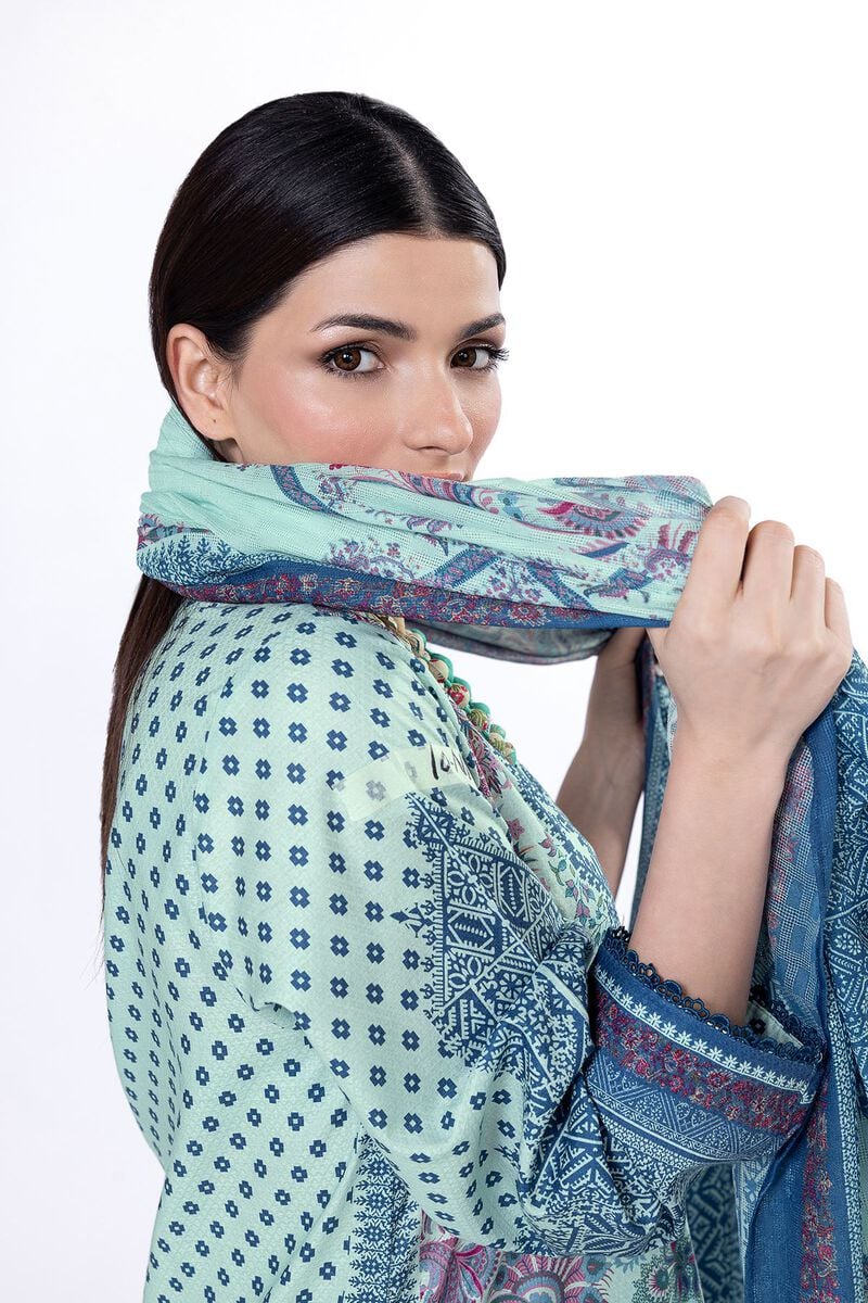 Khaadi Prints Unstitched Lawn Suits 2025 - 08ST