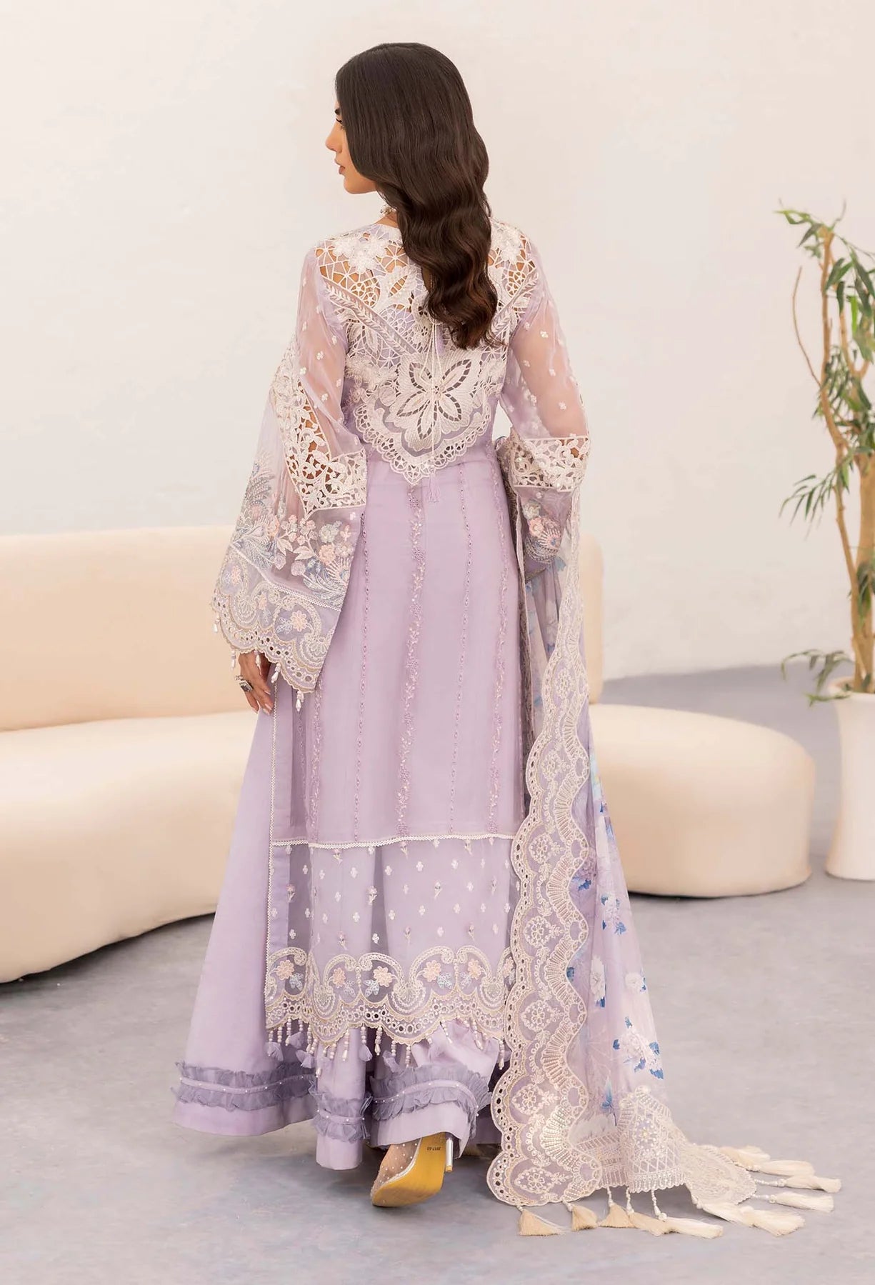 Adan's Chantelle Chiffon Suits | 2024 | LILAC QUARTZ