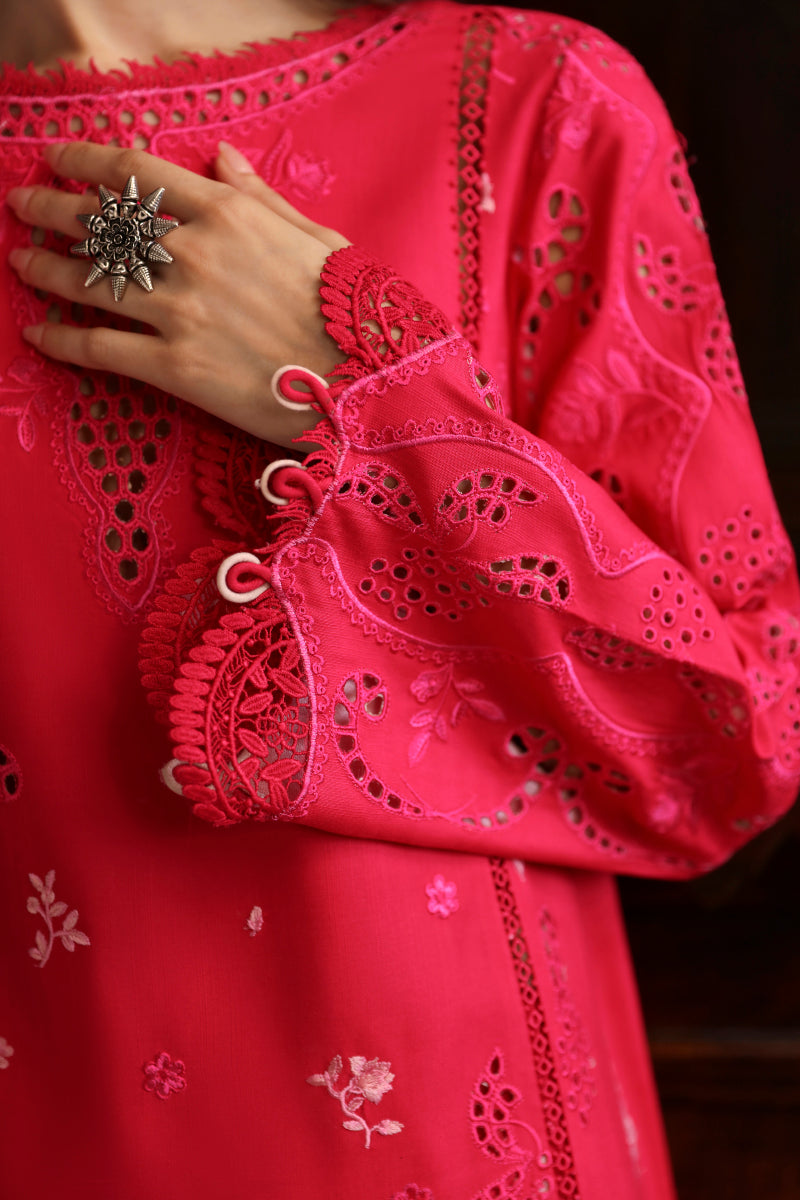 Qalamkar Qlinekari Linen Suits | 2024 | LM-07