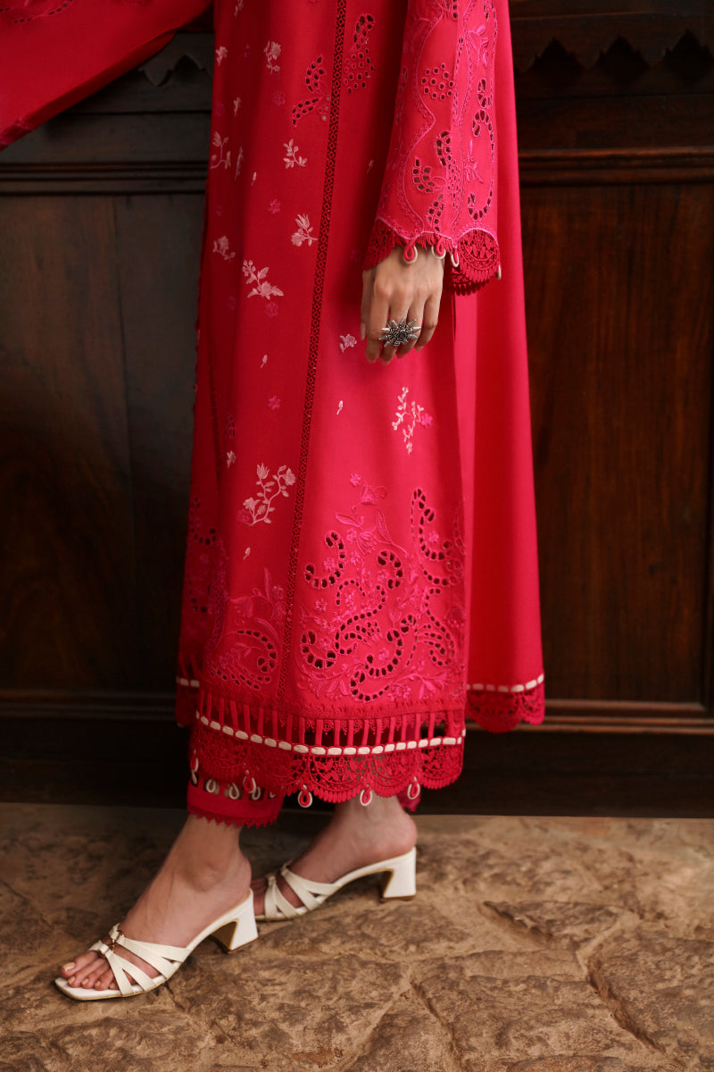 Qalamkar Qlinekari Linen Suits | 2024 | LM-07