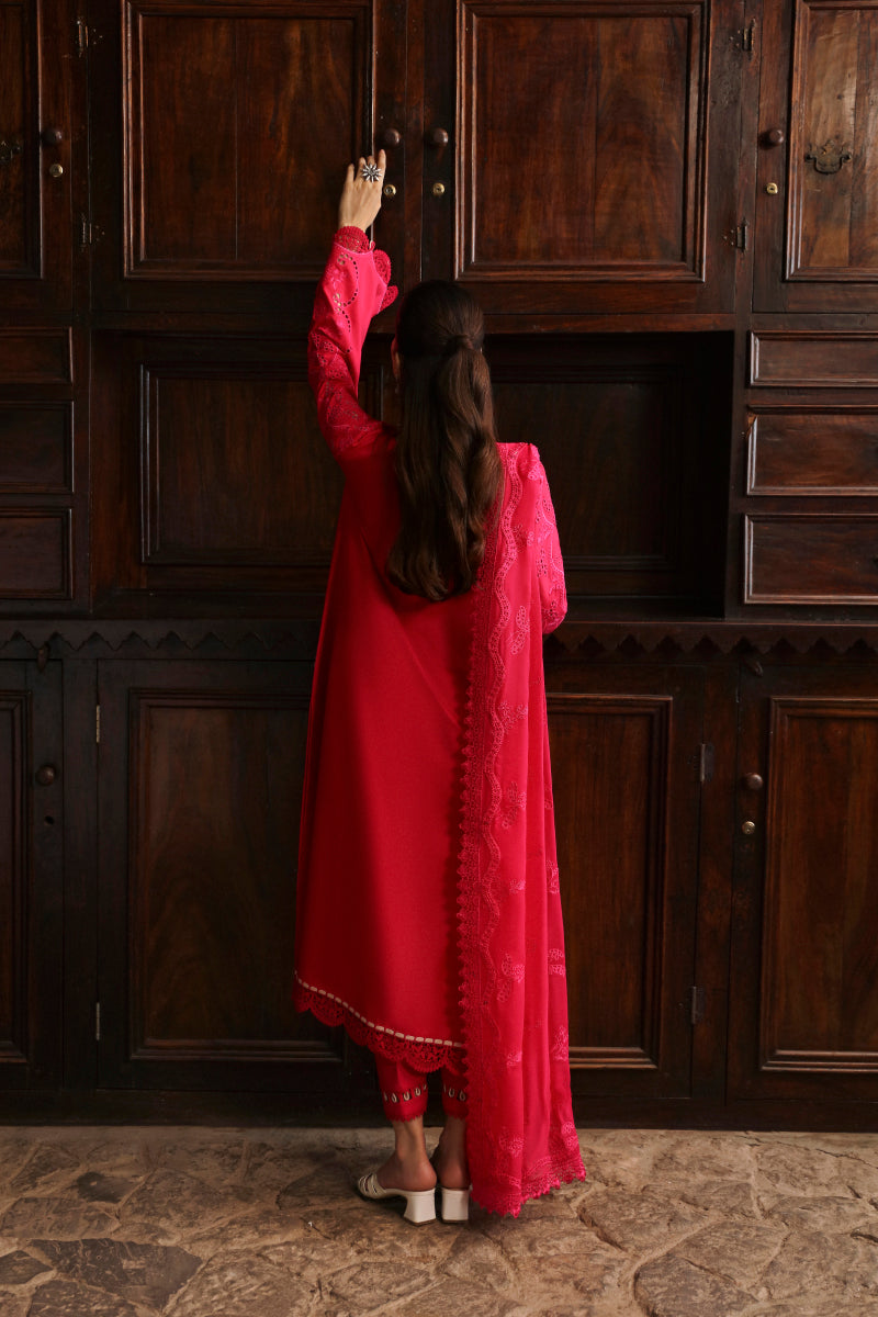 Qalamkar Qlinekari Linen Suits | 2024 | LM-07