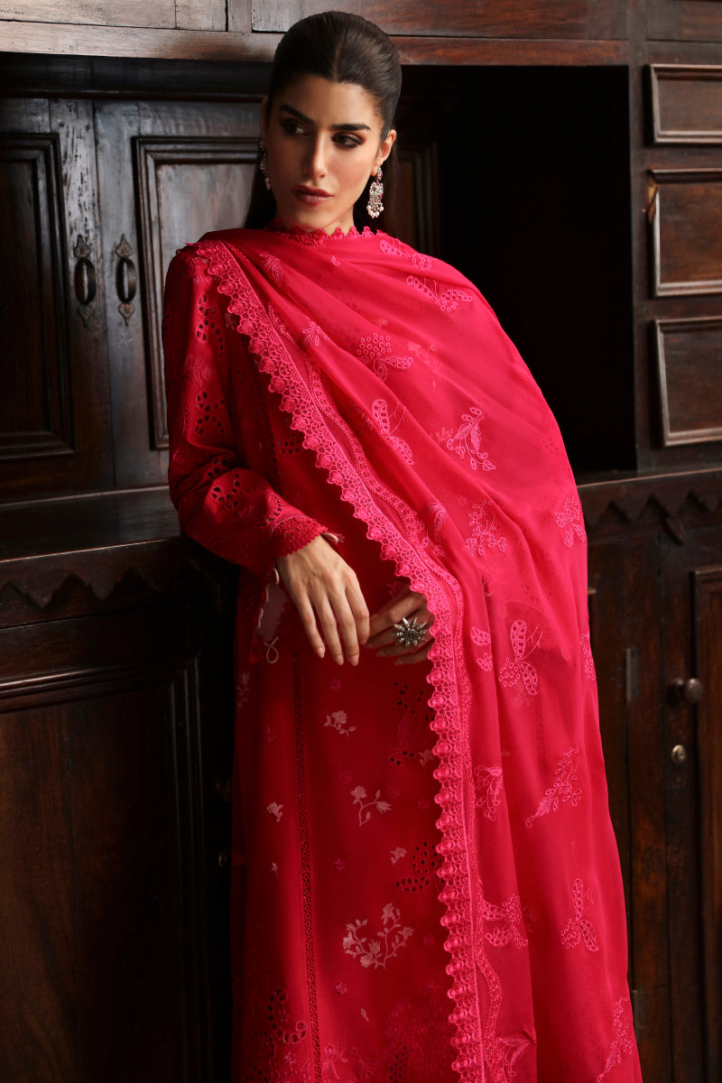 Qalamkar Qlinekari Linen Suits | 2024 | LM-07