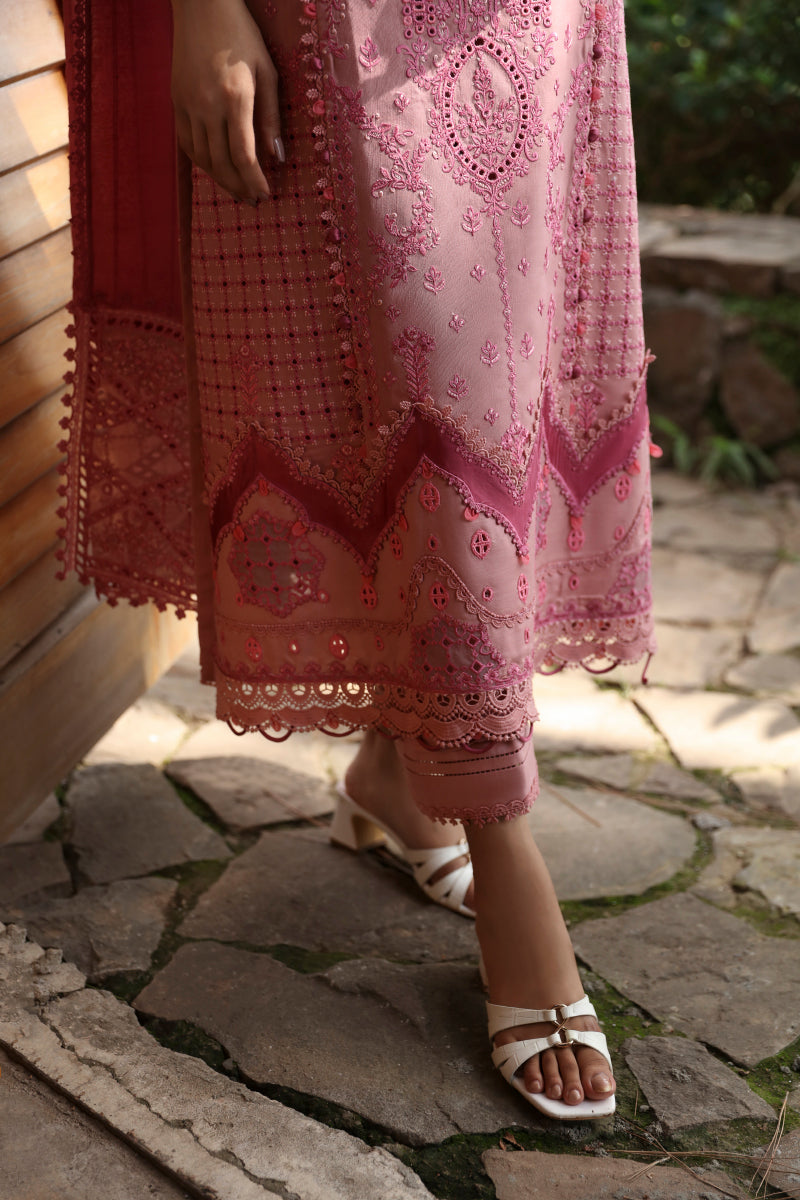 Qalamkar Qlinekari Linen Suits | 2024 | LM-12