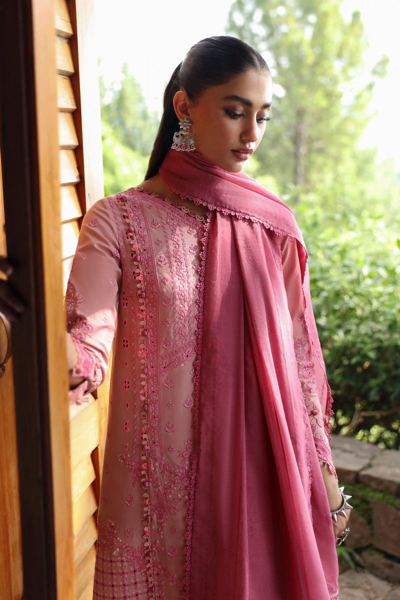 Qalamkar Qlinekari Linen Suits | 2024 | LM-12