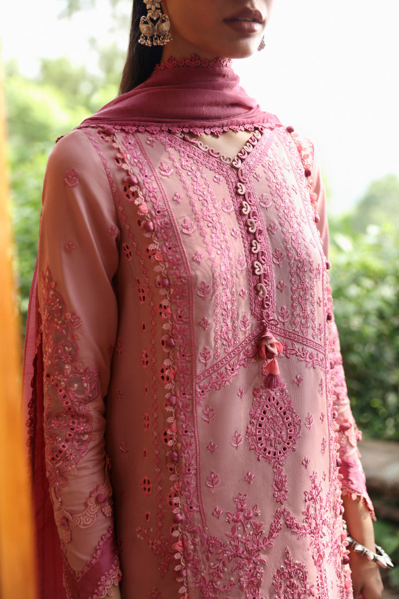 Qalamkar Qlinekari Linen Suits | 2024 | LM-12