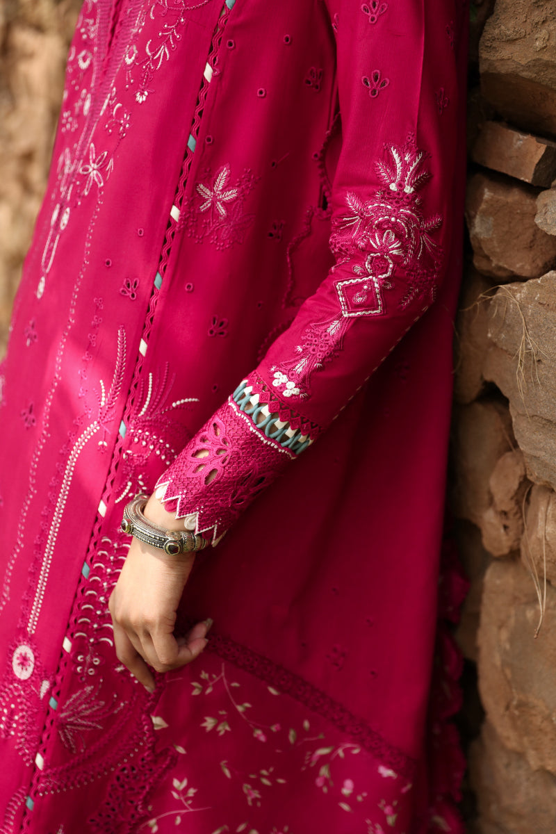 Qalamkar Qlinekari Linen Suits | 2024 | LM-13