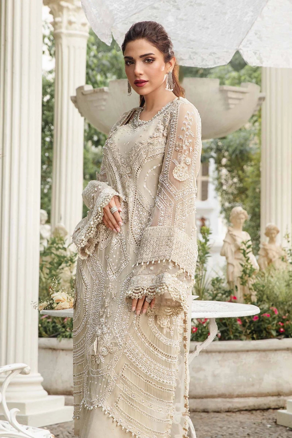 MARIA.B Chiffons Suit Collection 2024 | MPC-24-104