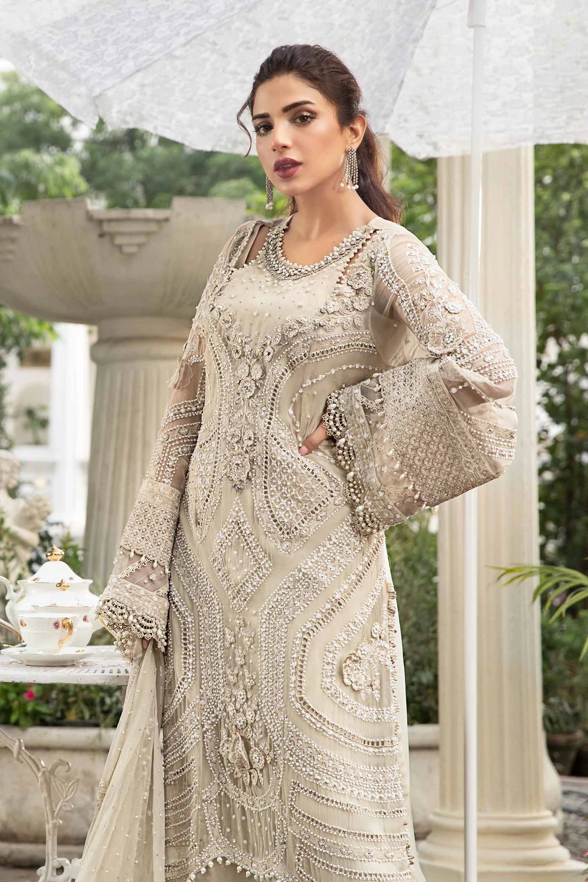 MARIA.B Chiffons Suit Collection 2024 | MPC-24-104