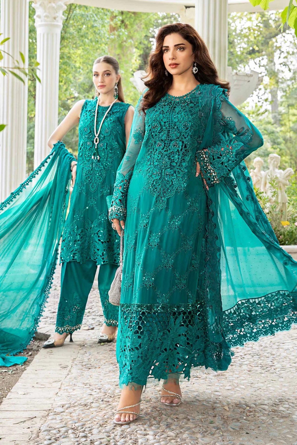 MARIA.B Chiffons Suit Collection 2024 | MPC-24-105