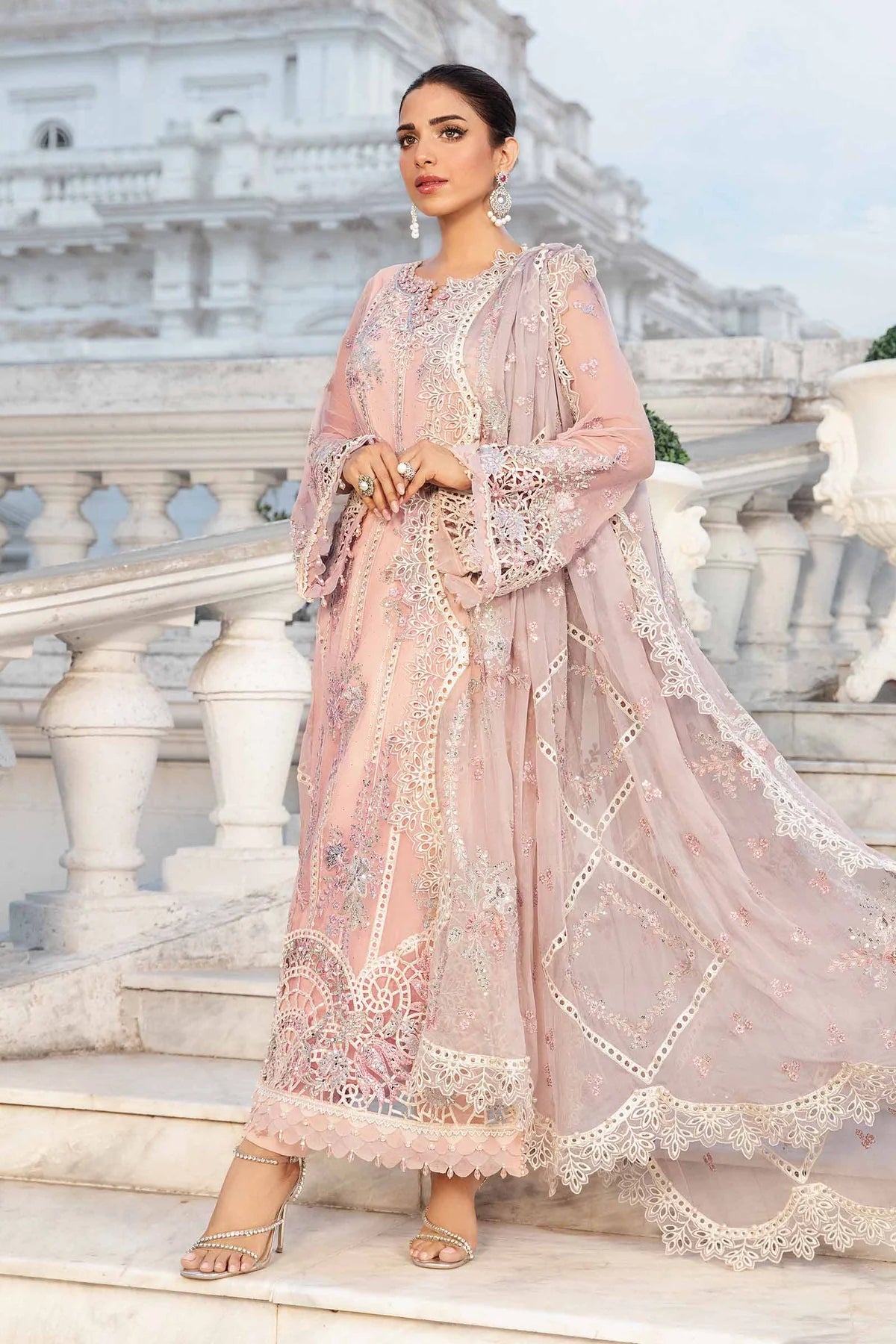 MARIA.B Chiffons Suit Collection 2024 | MPC-24-106