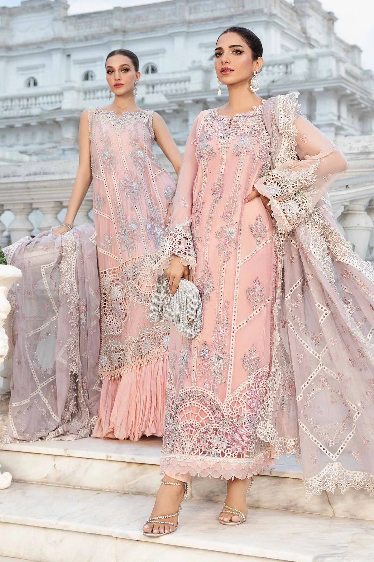 MARIA.B Chiffons Suit Collection 2024 | MPC-24-106