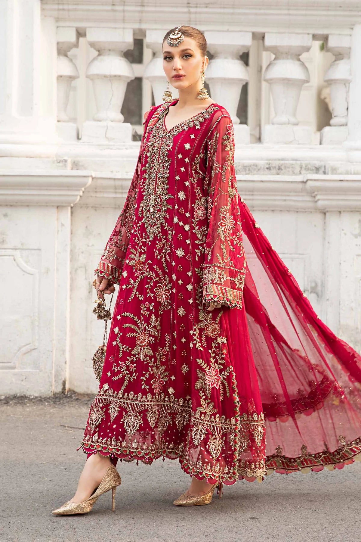 MARIA.B Chiffons Suit Collection 2024 | MPC-24-107
